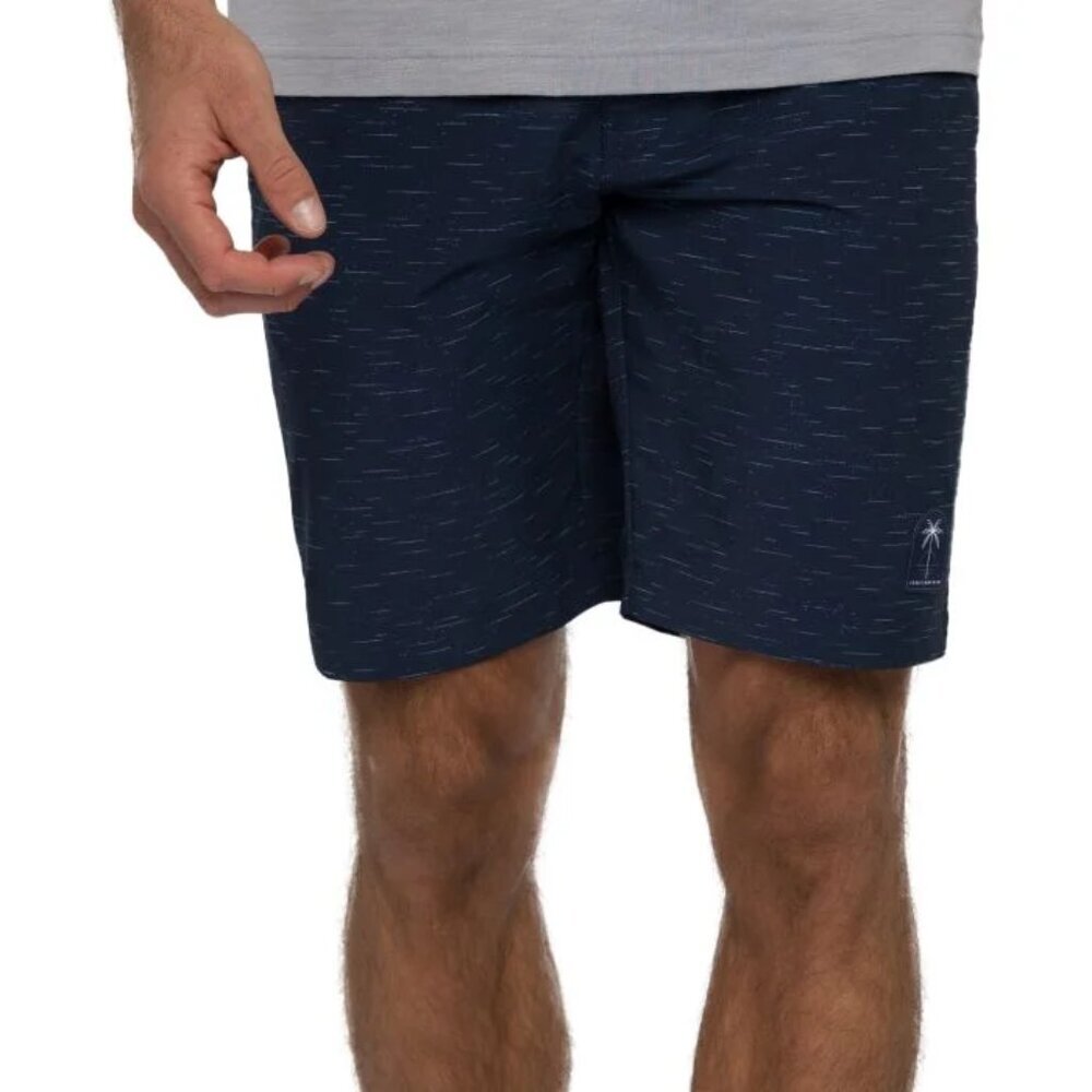 NWT Travis Mathew Men's Solo Trip Golf Shorts Dress Blues Size 40